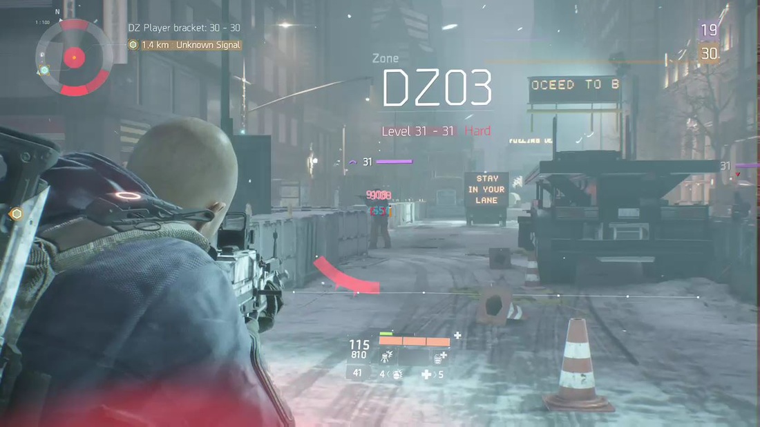 The Division - Darkzone Character Shooting